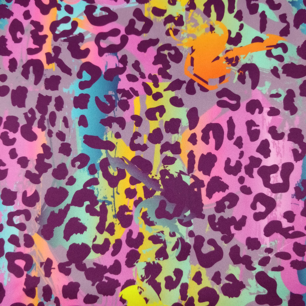 FS162 Leopard Paint Strokes *EXCLUSIVE* Fabric | Fabric Styles