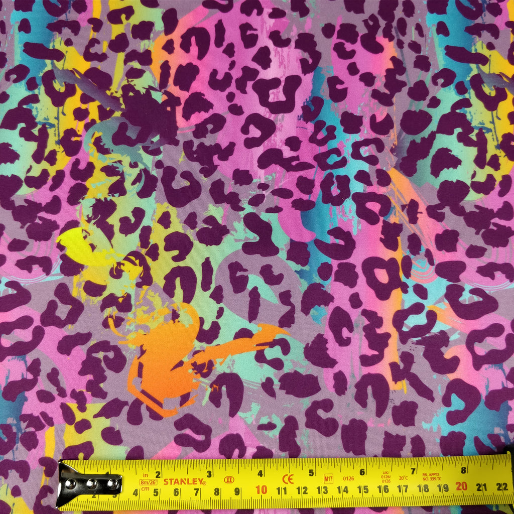 FS162 Leopard Paint Strokes *EXCLUSIVE* Fabric | Fabric Styles