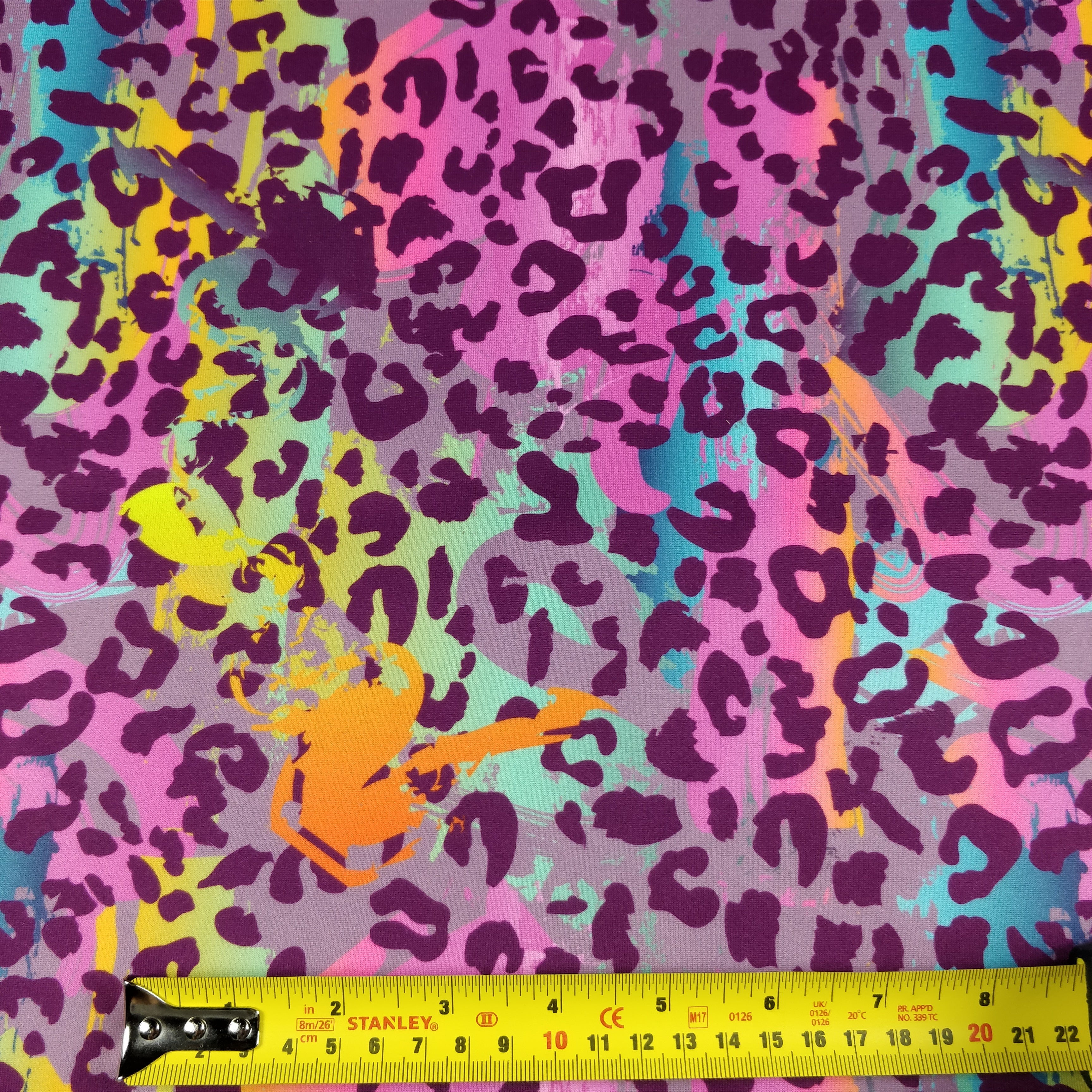 FS162 Leopard Paint Strokes *EXCLUSIVE* Fabric | Fabric Styles