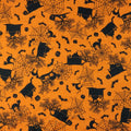 FS160 Halloween Haunted House Print | Fabric Styles