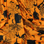 FS160 Halloween Haunted House Print | Fabric Styles