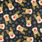 FS154 Rudolf Snowflakes | Fabric Styles
