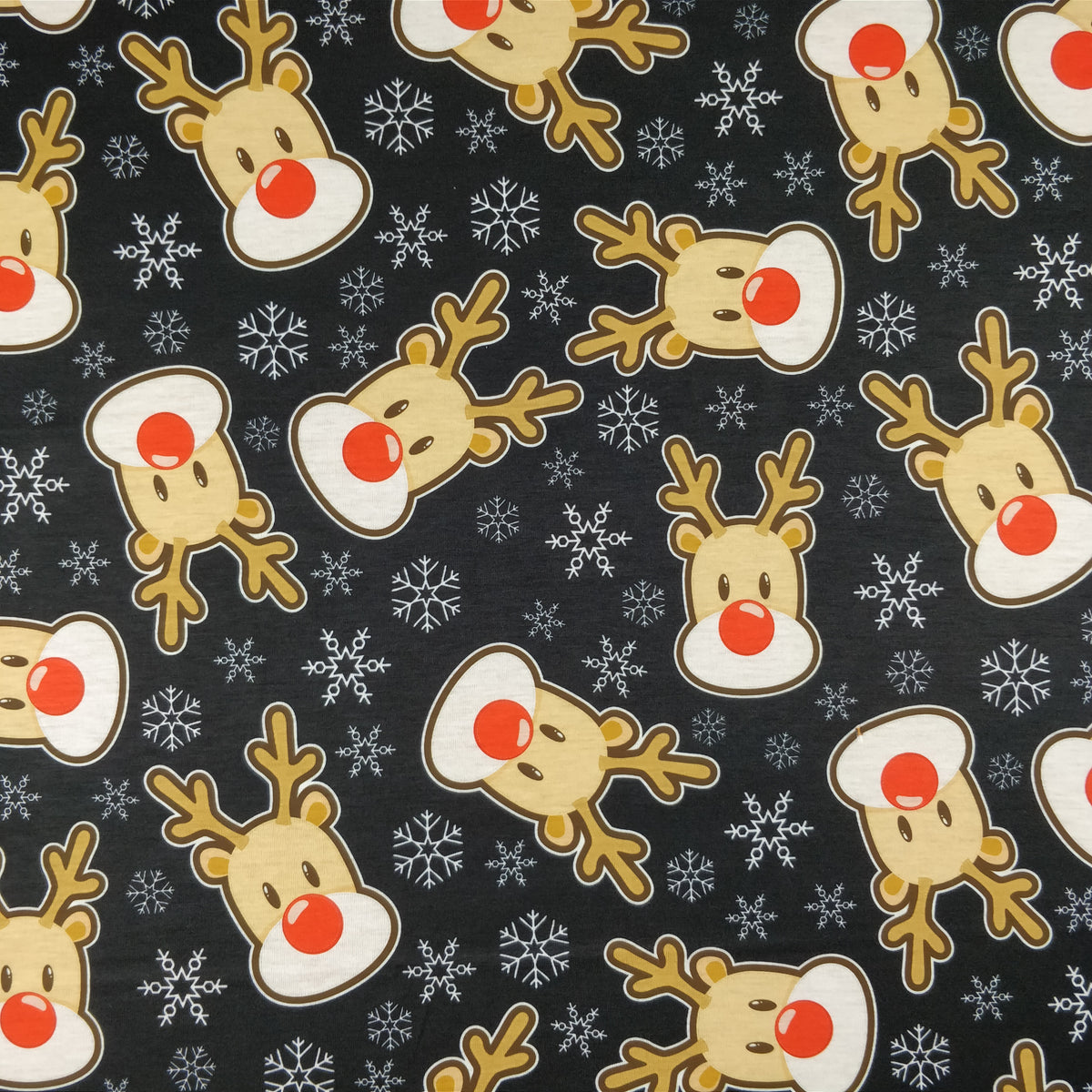 FS154 Rudolf Snowflakes | Fabric Styles