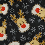 FS154 Rudolf Snowflakes | Fabric Styles