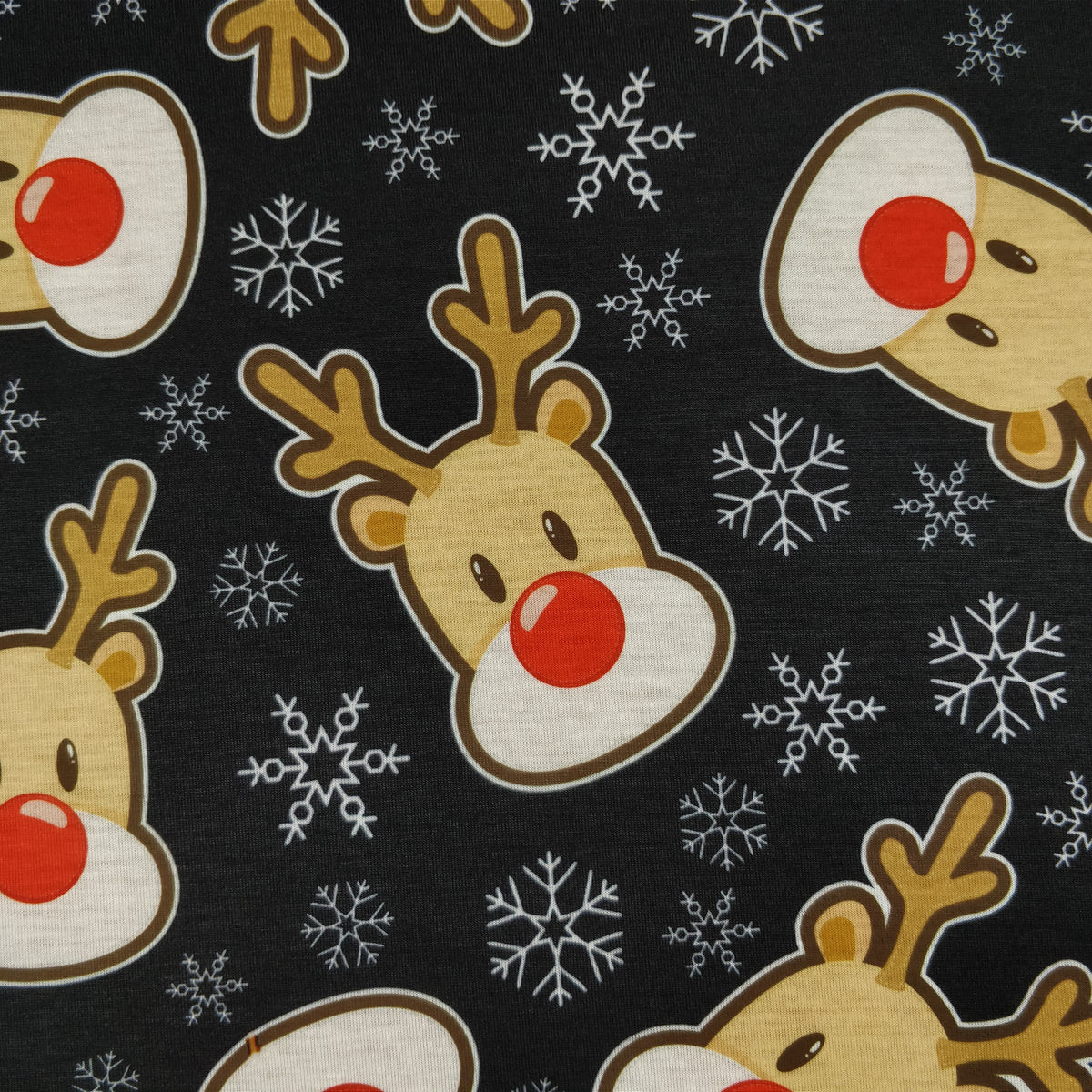 FS154 Rudolf Snowflakes | Fabric Styles