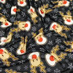 FS154 Rudolf Snowflakes | Fabric Styles