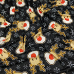 FS154 Rudolf Snowflakes | Fabric Styles