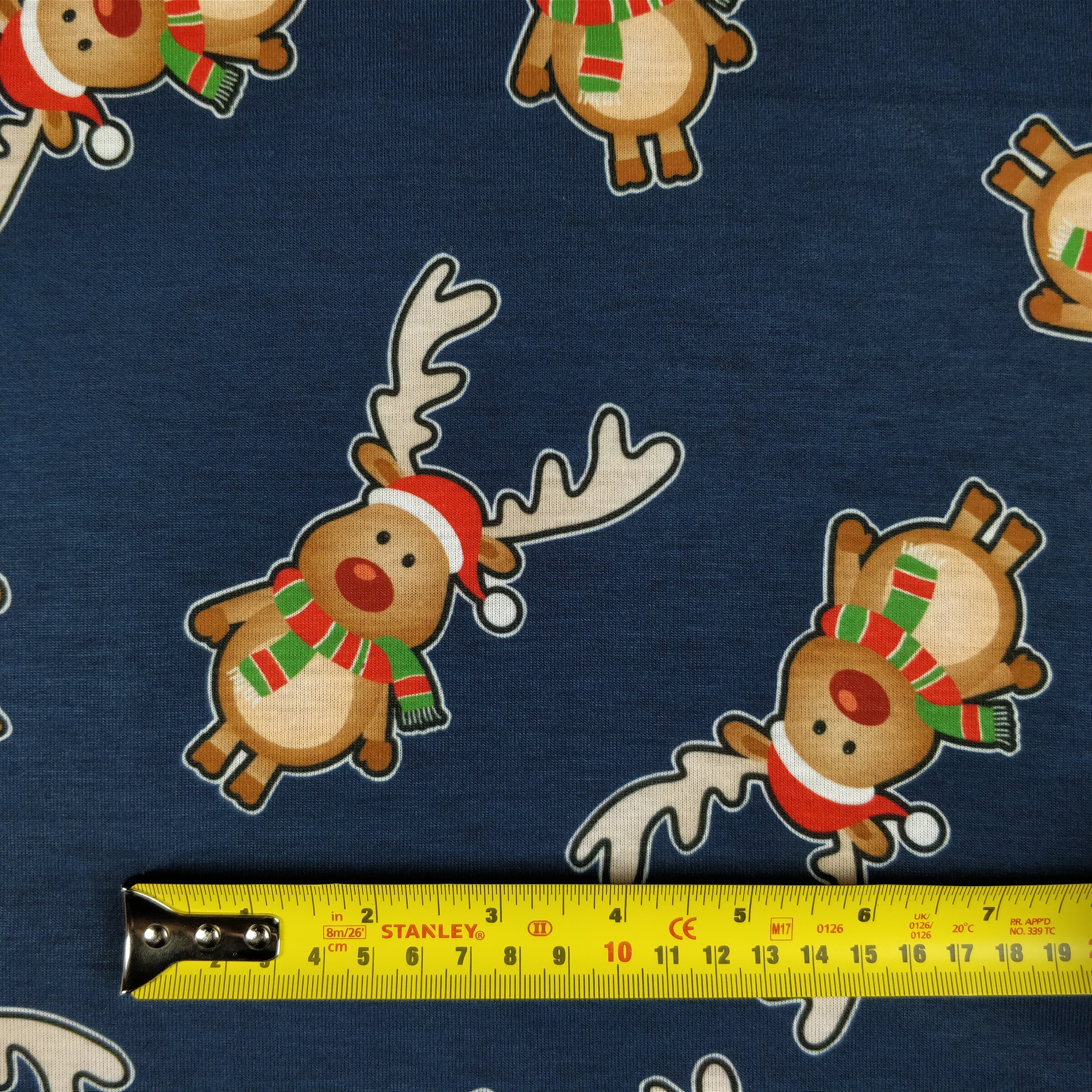 FS150 Rudolf Navy Base | Fabric Styles