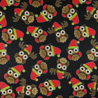 FS156 Owl Santa Hat | Fabric Styles