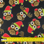 FS156 Owl Santa Hat | Fabric Styles
