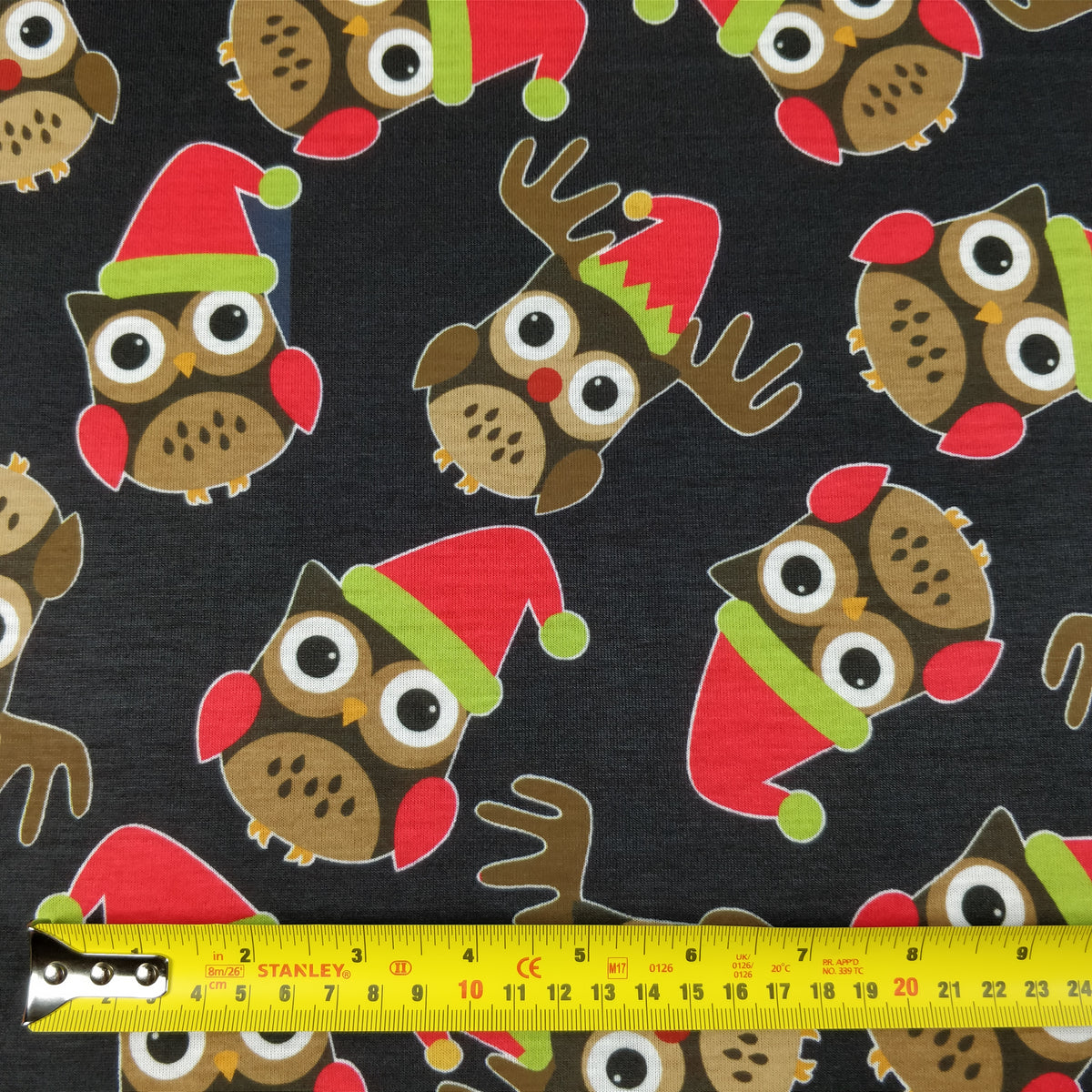 FS156 Owl Santa Hat | Fabric Styles
