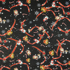 FS072 Christmas Snowman, Santa, Candy stick | Fabric Styles