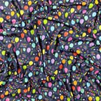 FS163 Party Time Balloons | Fabric | Balloons, Child, Children, drape, Exclusive, Fabric, fashion fabric, jersey, Kids, making, Multi Colour, Party, Party Time, Sale, sewing, spun polyester, Spun Polyester Elastane, Stretchy | Fabric Styles