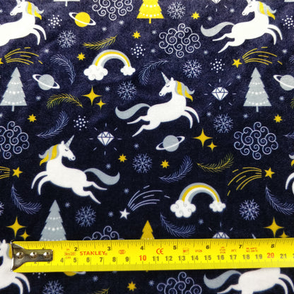 FS181_1 Xmas Unicorn | Fabric Styles