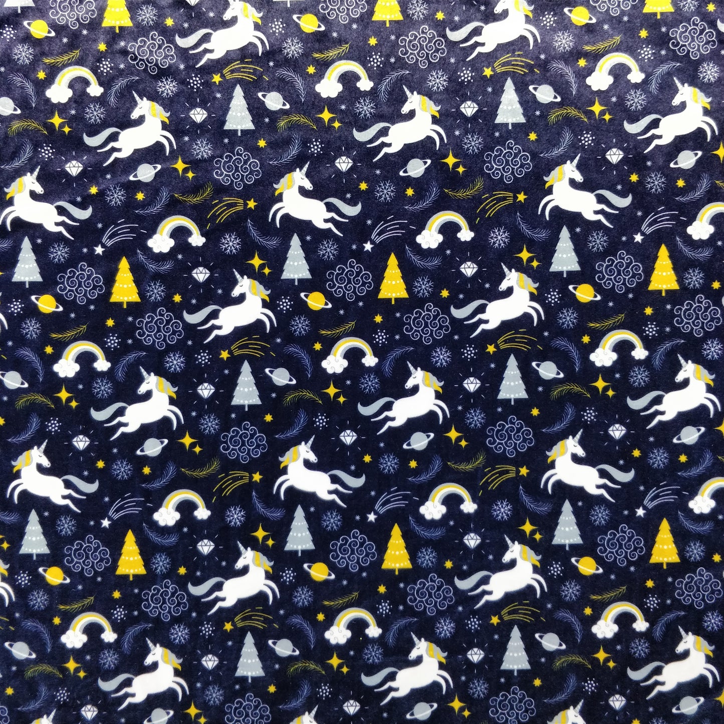 FS181_1 Xmas Unicorn | Fabric Styles