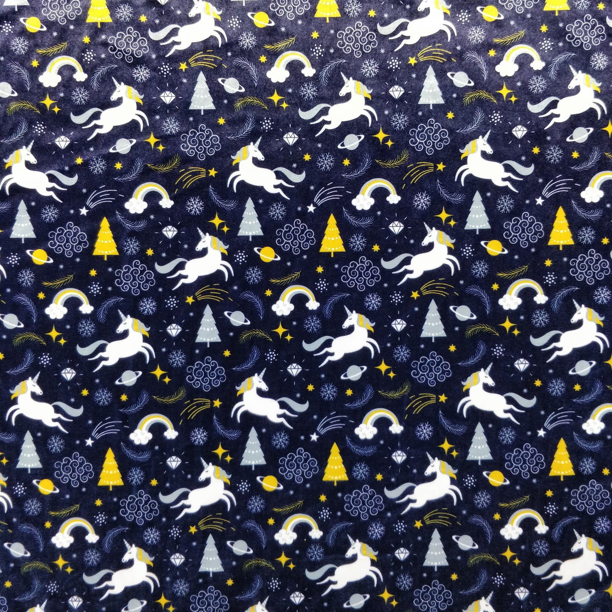 FS181_1 Xmas Unicorn | Fabric Styles