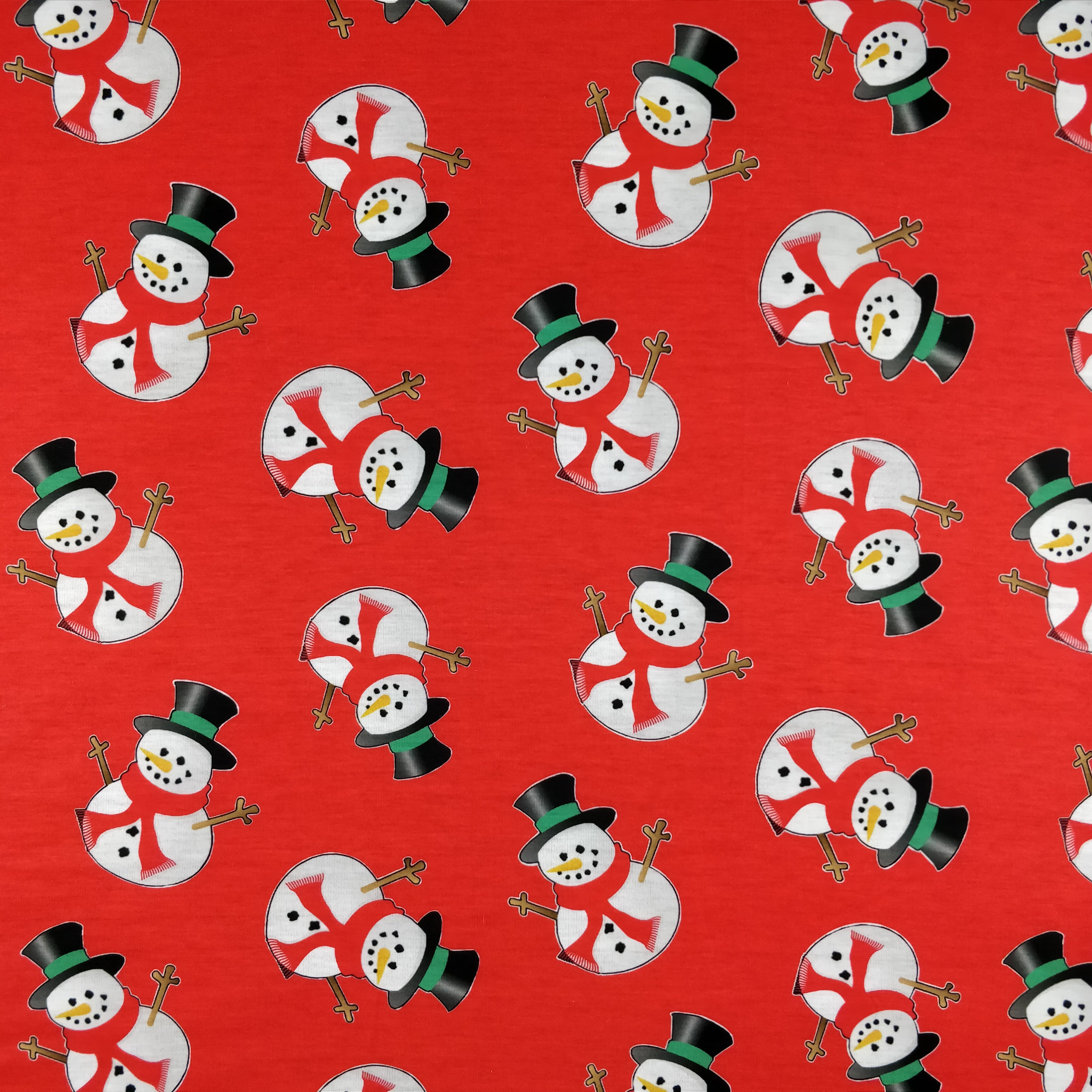 FS030_1 Snowman Print | Fabric Styles