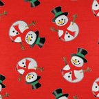 FS030_1 Snowman Print | Fabric Styles