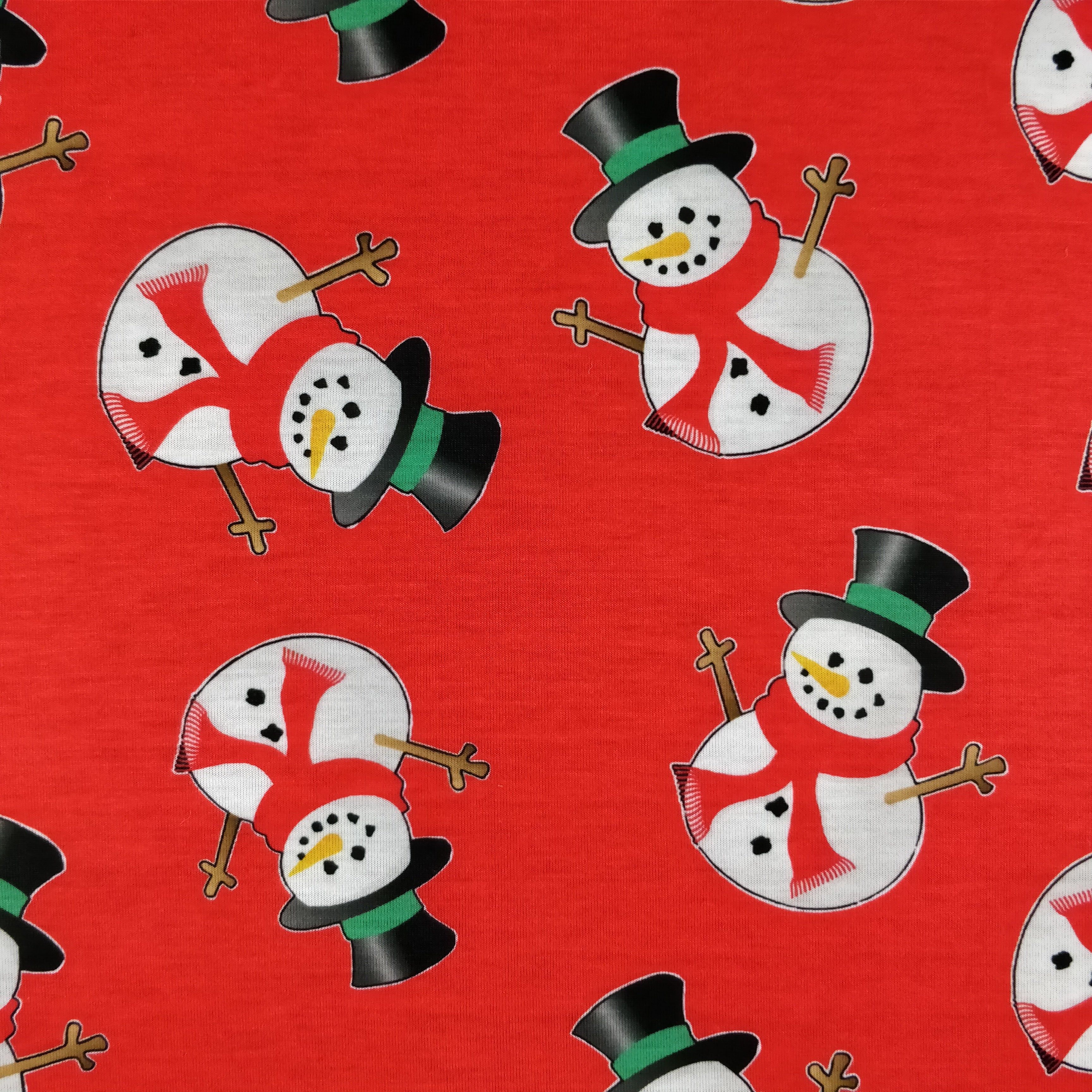 FS030_1 Snowman Print | Fabric Styles