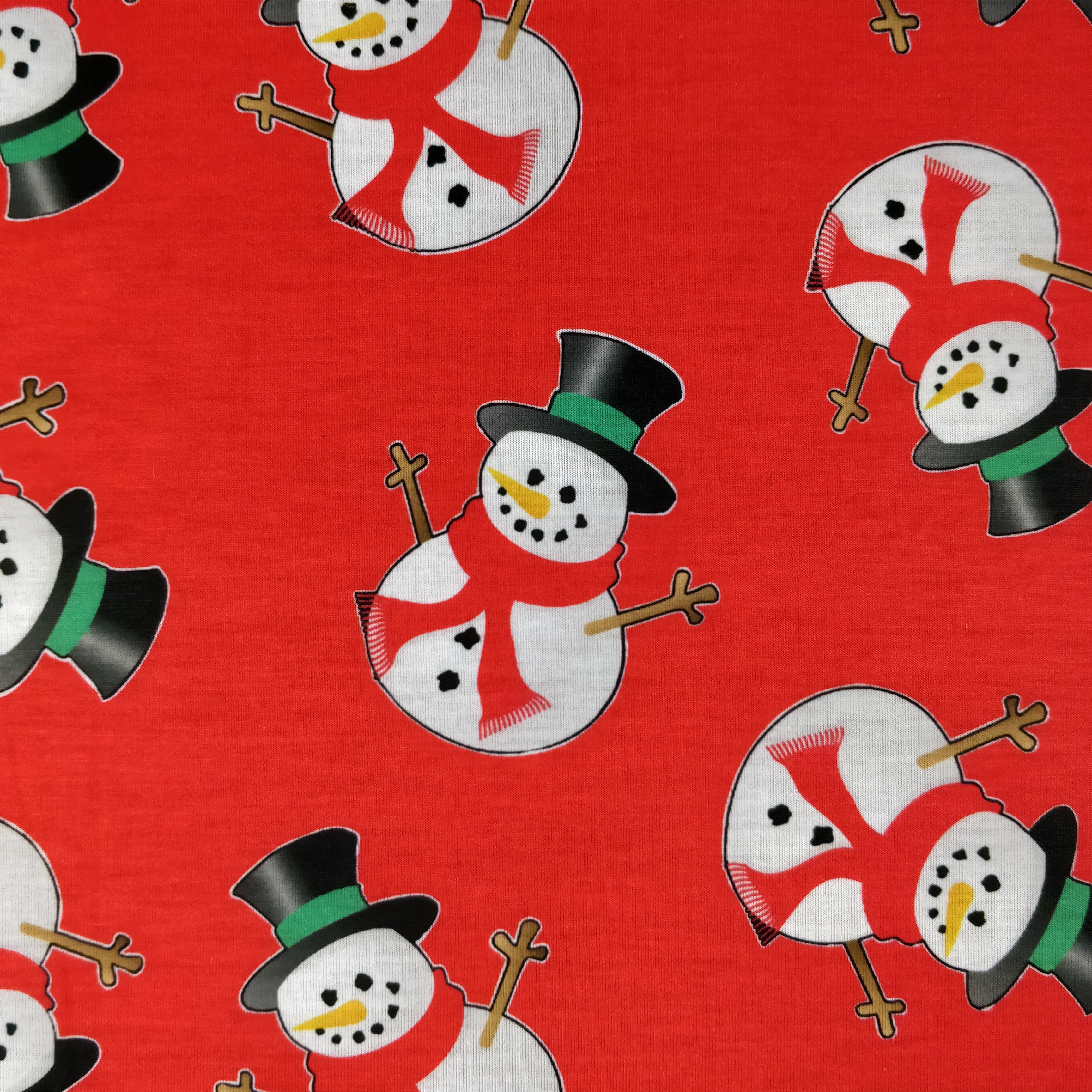 FS030_1 Snowman Print | Fabric Styles