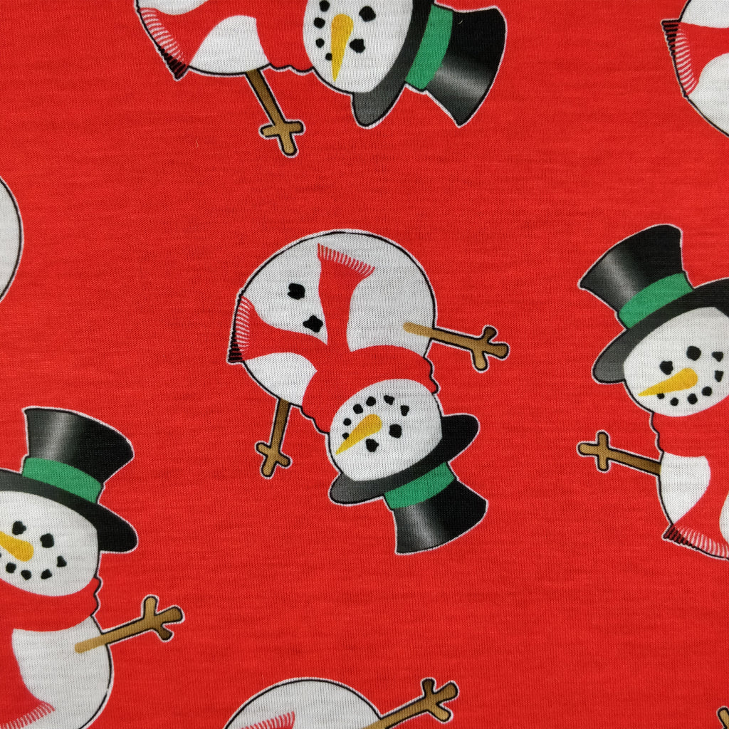 FS030_1 Snowman Print | Fabric Styles