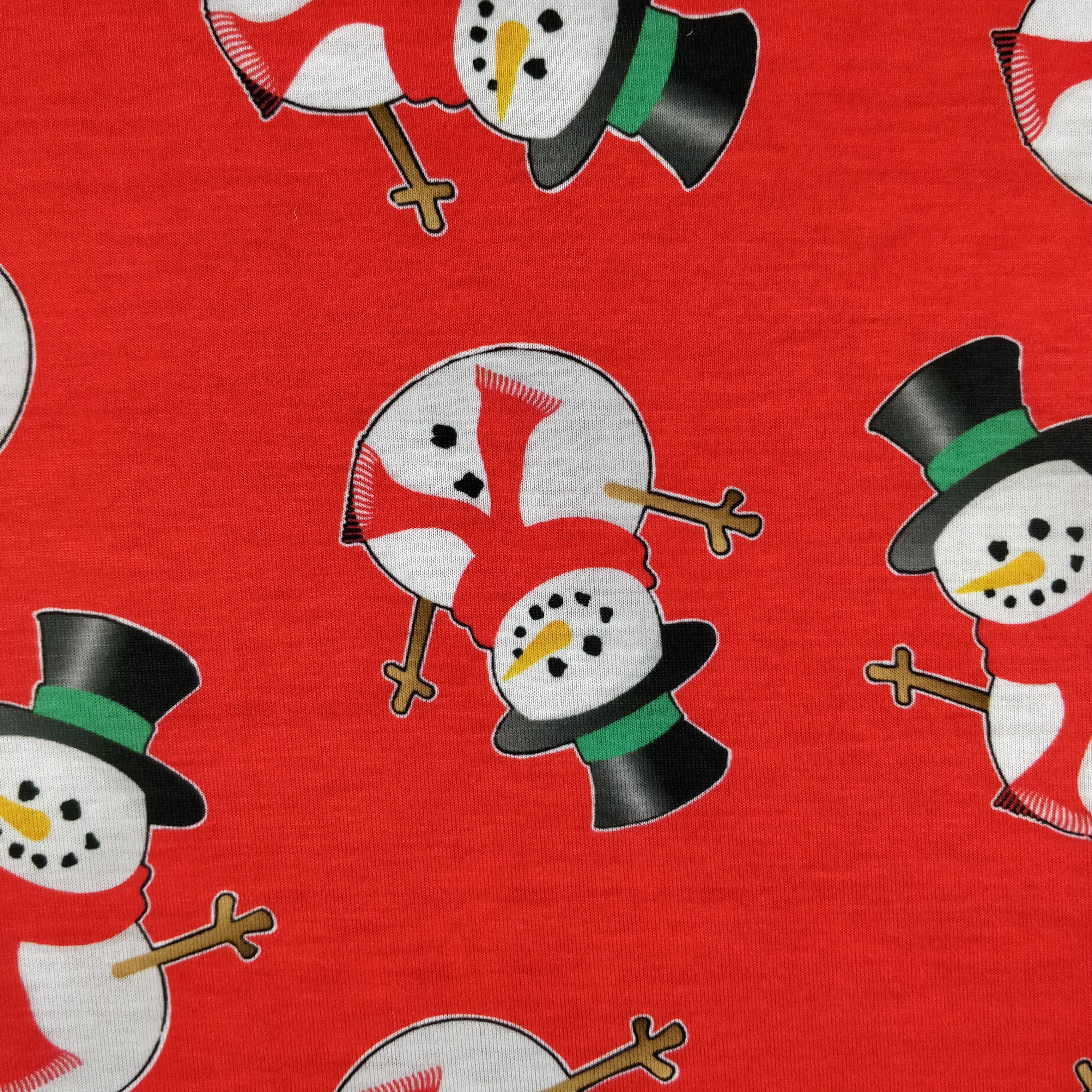 FS030_1 Snowman Print | Fabric Styles