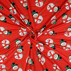 FS030_1 Snowman Print | Fabric Styles