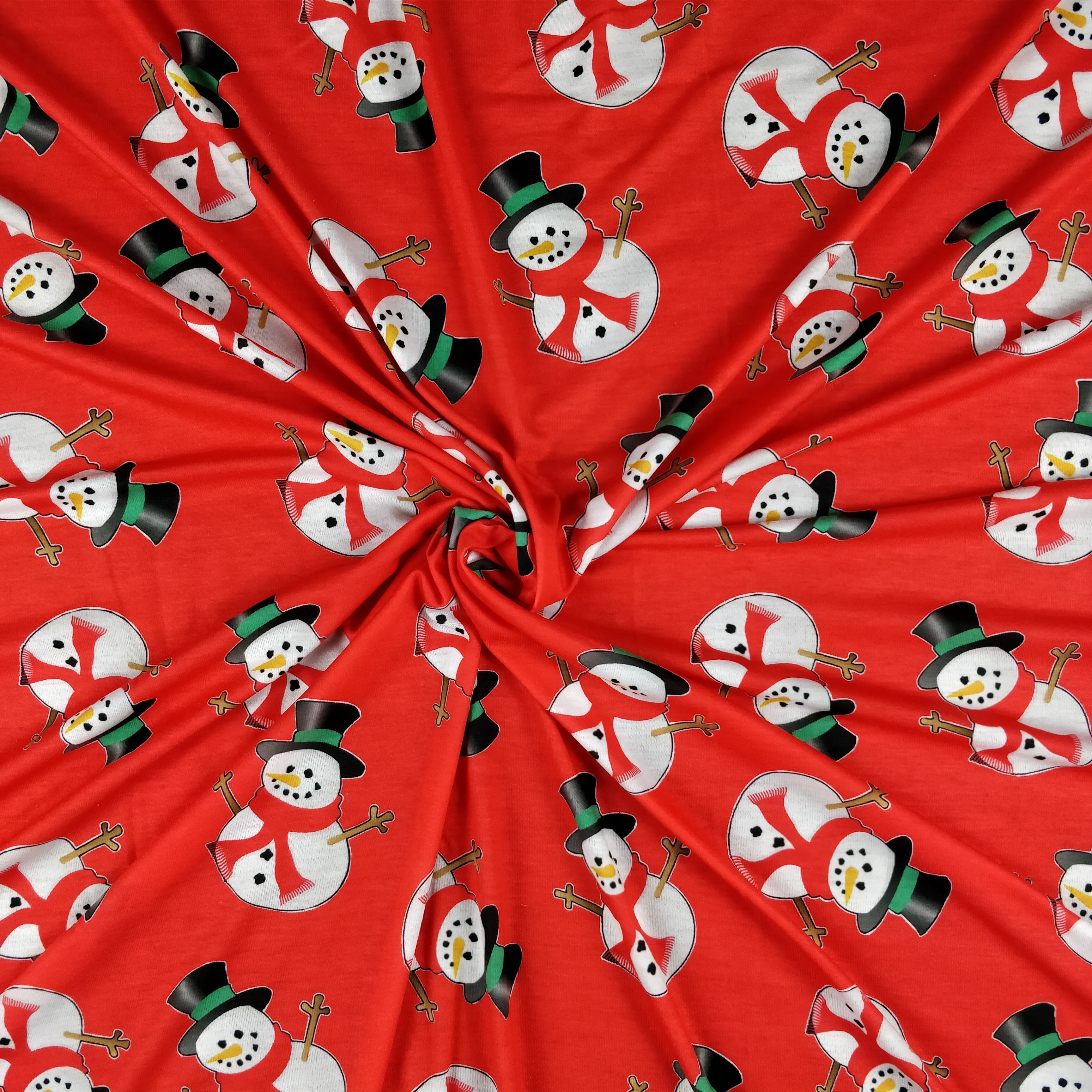 FS030_1 Snowman Print | Fabric Styles