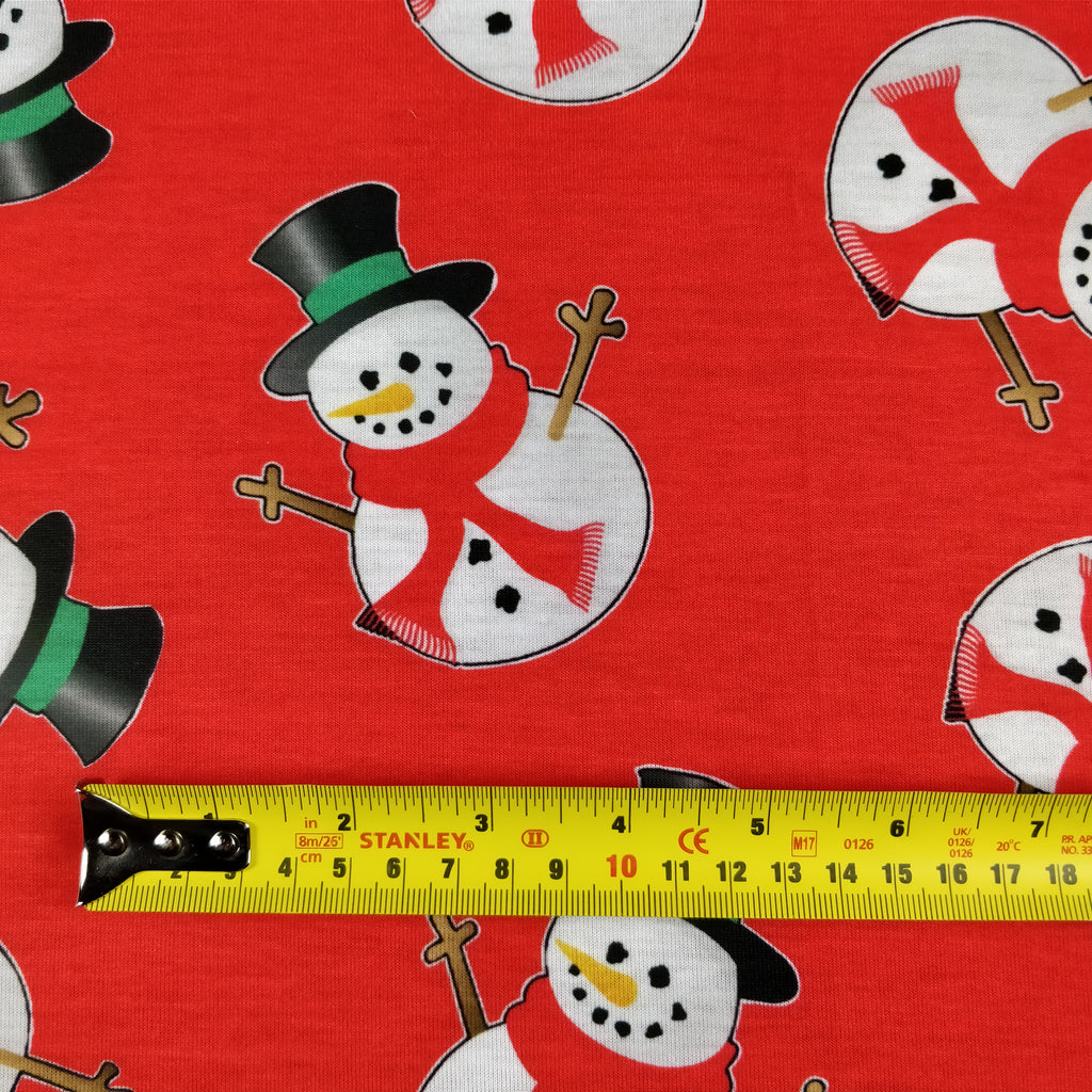 FS030_1 Snowman Print | Fabric Styles
