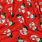 FS030_1 Snowman Print | Fabric Styles