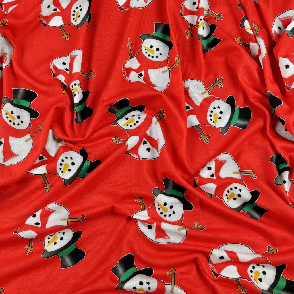 FS030_1 Snowman Print | Fabric Styles