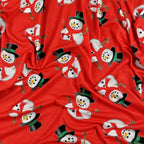 FS030_1 Snowman Print | Fabric Styles