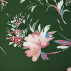 FS226 1.7m Green Floral | Fabric Styles