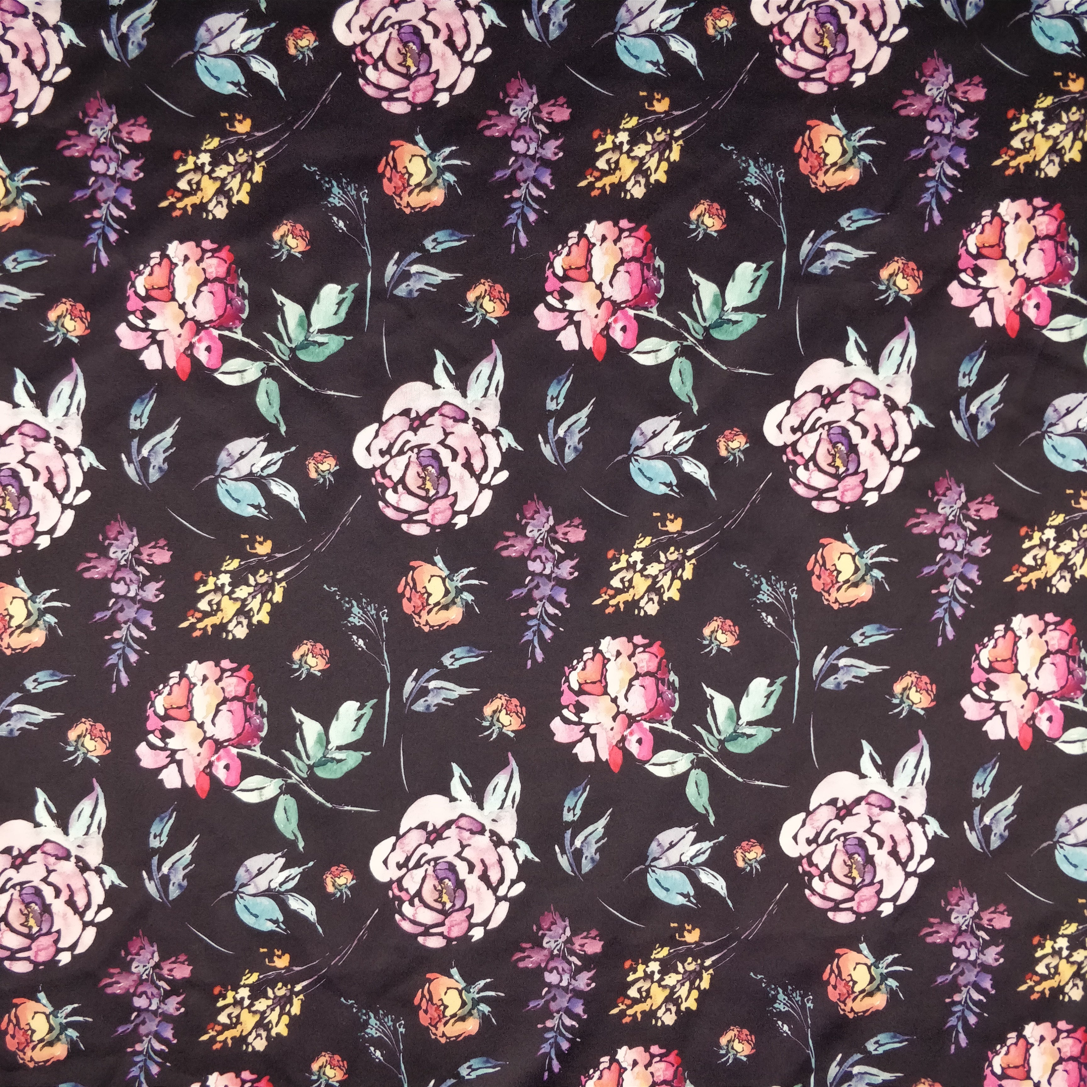 FS217 Lilac Floral | Fabric Styles