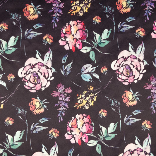 FS217 Lilac Floral | Fabric Styles