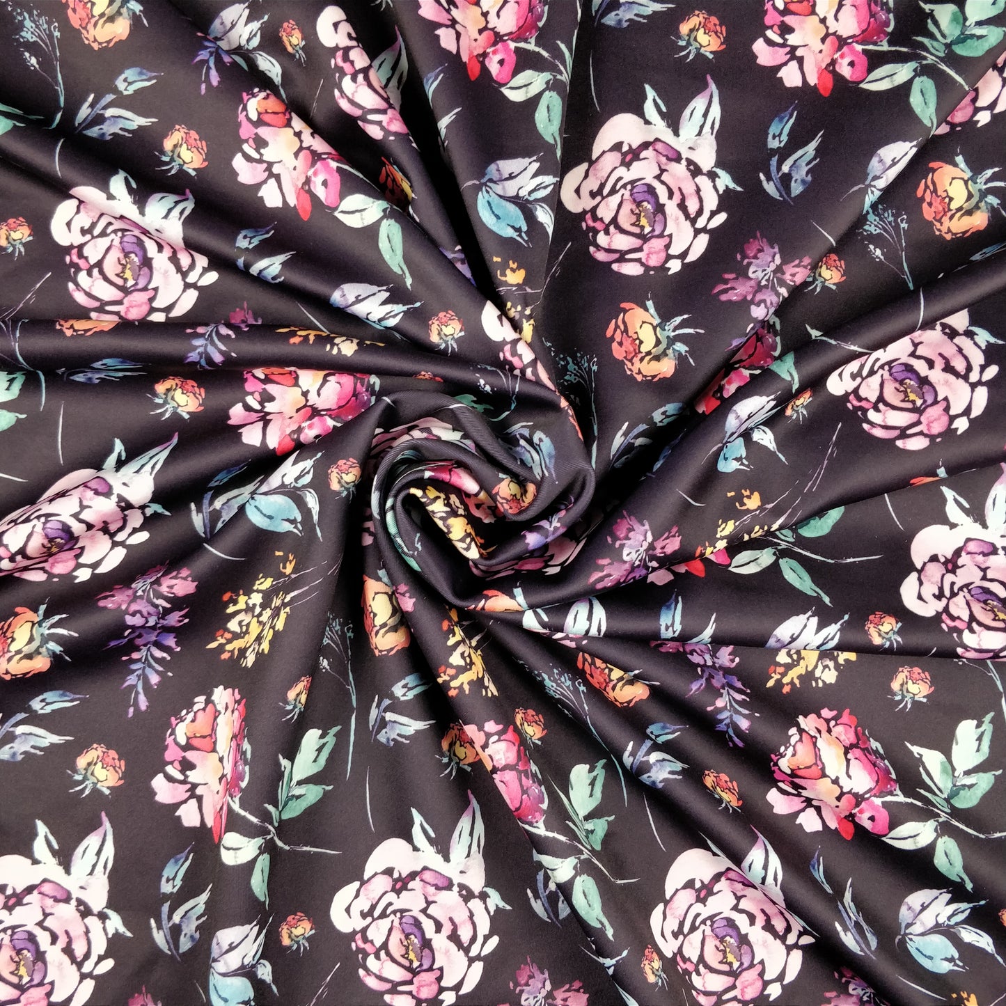 FS217 Lilac Floral | Fabric Styles