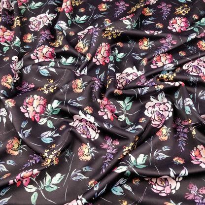 FS217 Lilac Floral | Fabric Styles