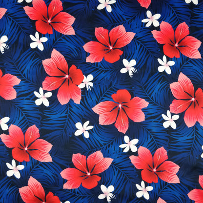 FS218 Blue Palm | Fabric Styles