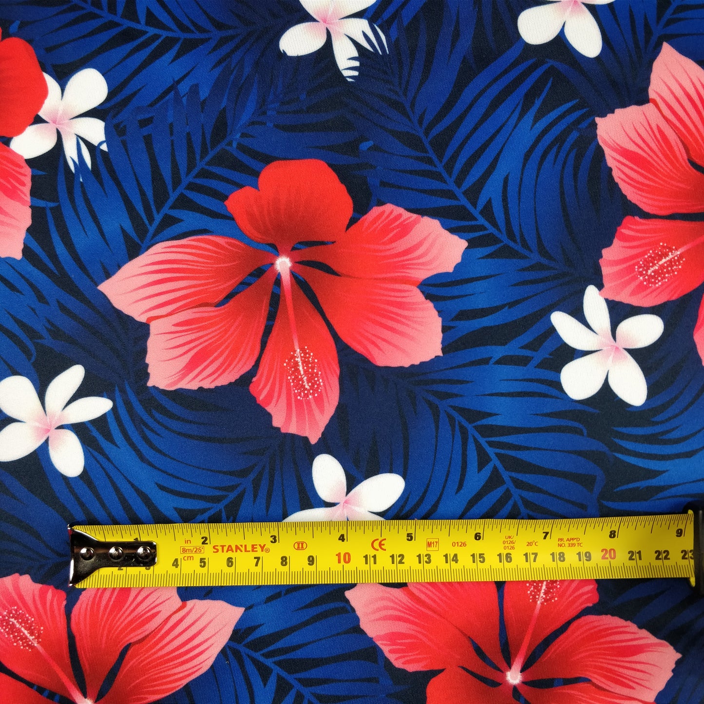 FS218 Blue Palm | Fabric Styles