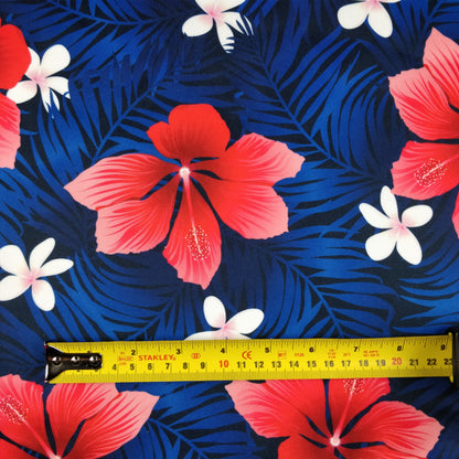 FS218 Blue Palm | Fabric Styles