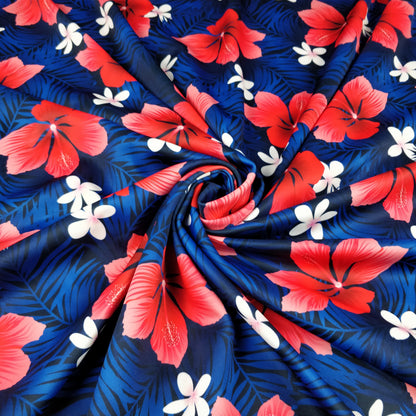 FS218 Blue Palm | Fabric Styles