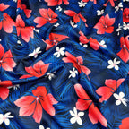 FS218 Blue Palm | Fabric Styles