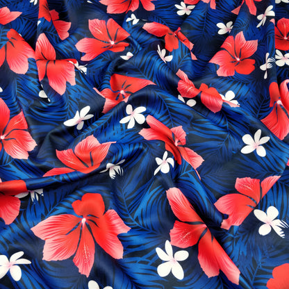 FS218 Blue Palm | Fabric Styles