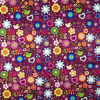 FS182 Love and Peace Floral | Fabric Styles