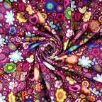 FS182 Love and Peace Floral | Fabric Styles
