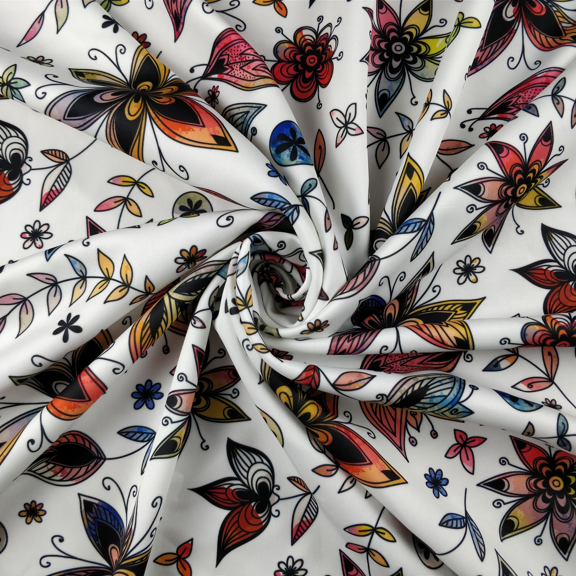 FS246 Watercolour Floral | Fabric Styles