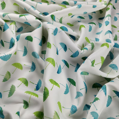 FS268 Watercolour Umbrellas | Fabric Styles