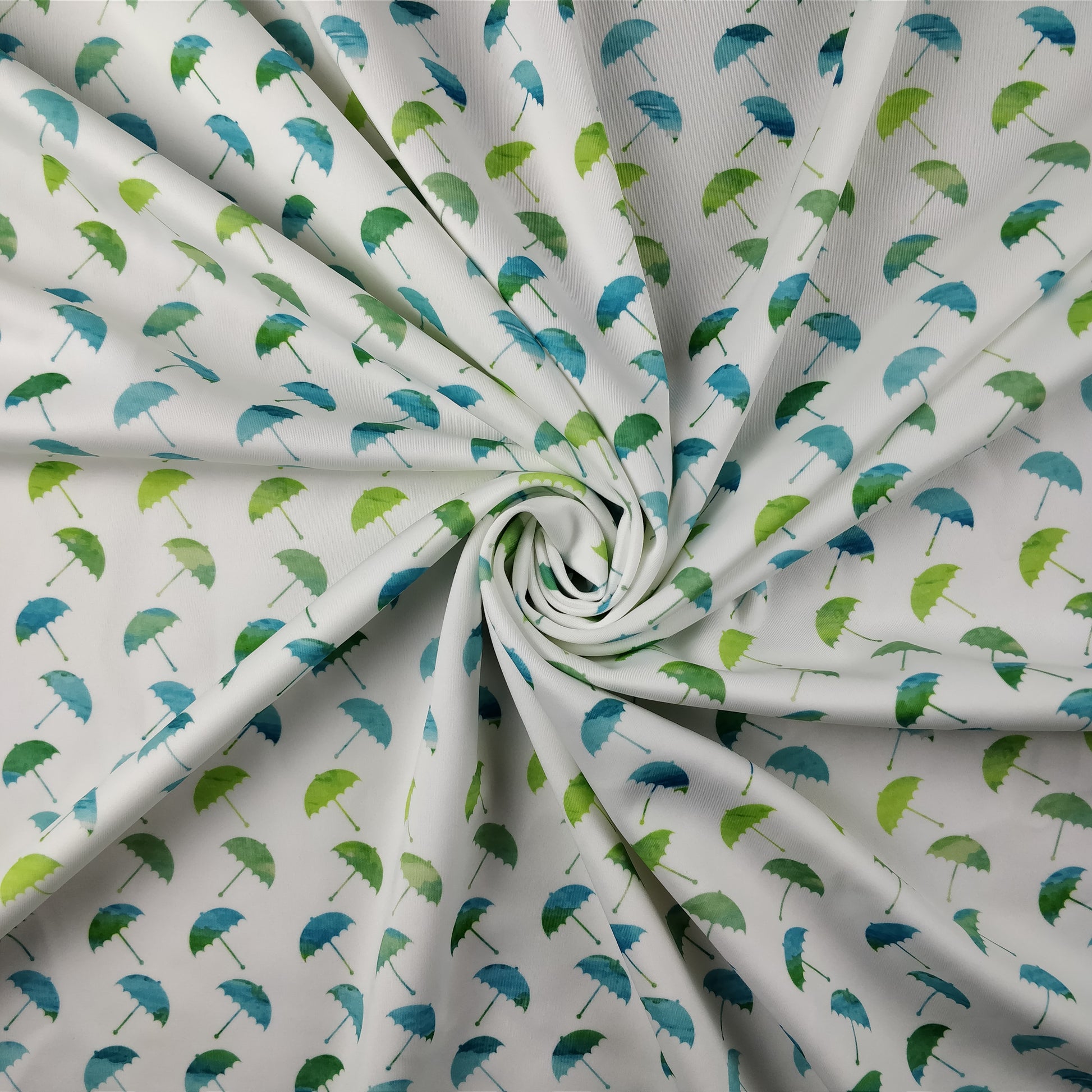 FS268 Watercolour Umbrellas | Fabric Styles