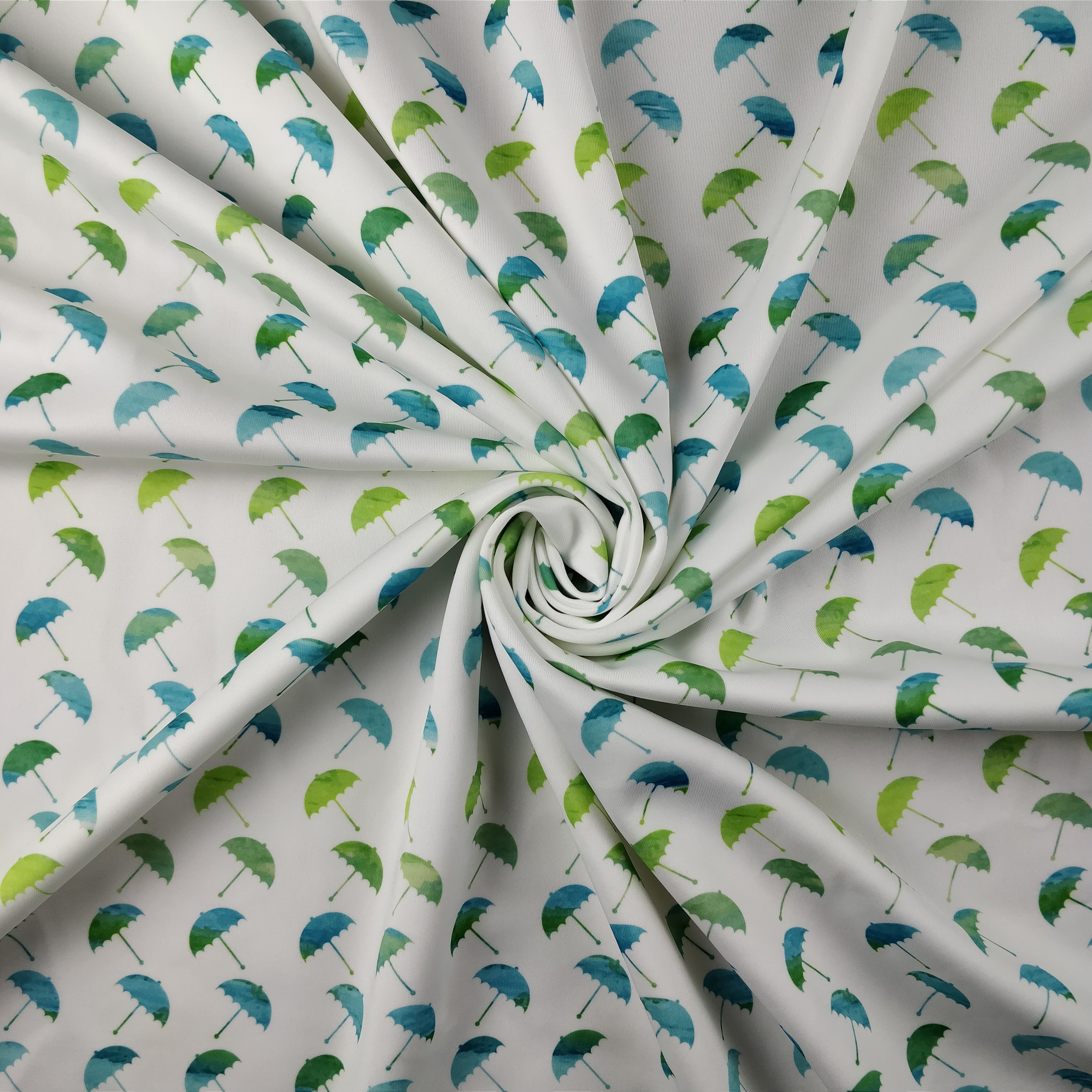 FS268 Watercolour Umbrellas | Fabric Styles