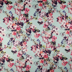 FS283 Orchid Mint Floral | Fabric Styles